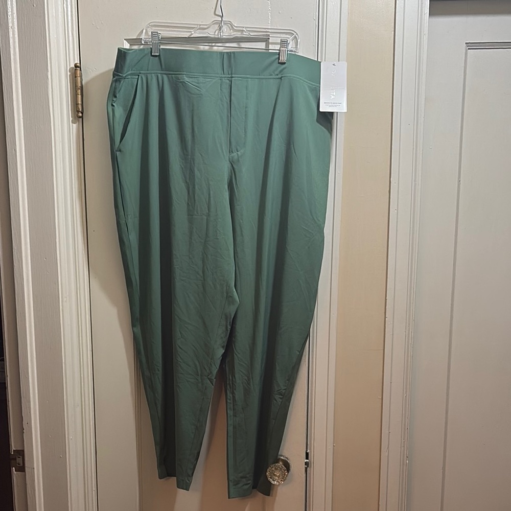Athleta Women's Sage Green Trousers